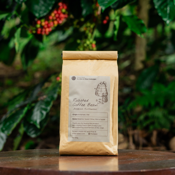

Arabica Kintamani Roasted Coffee Bean, Kopi Bali 400gr