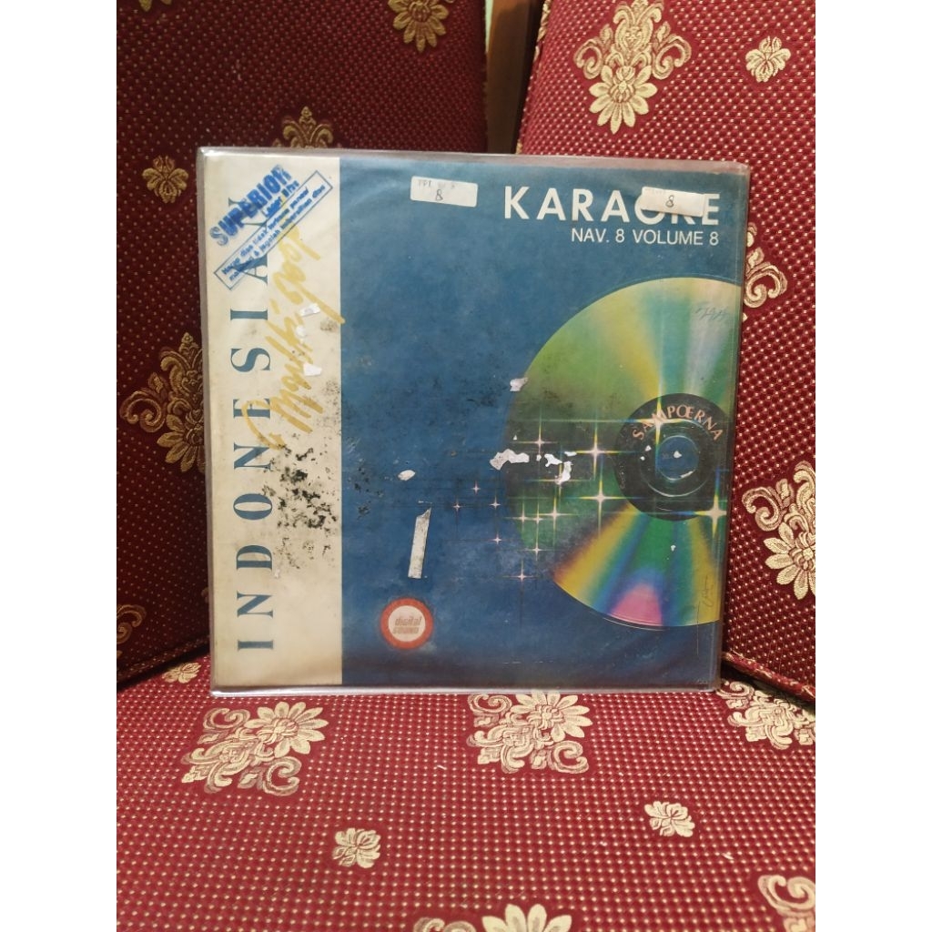 laser disc indonesian multi pop nav 8 volume 8