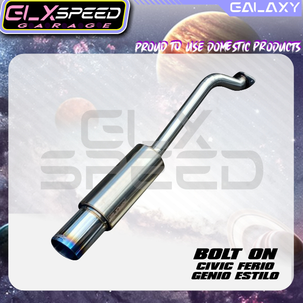 KNALPOT BOLT ON CIVIC FERIO-GENIO-ESTILO