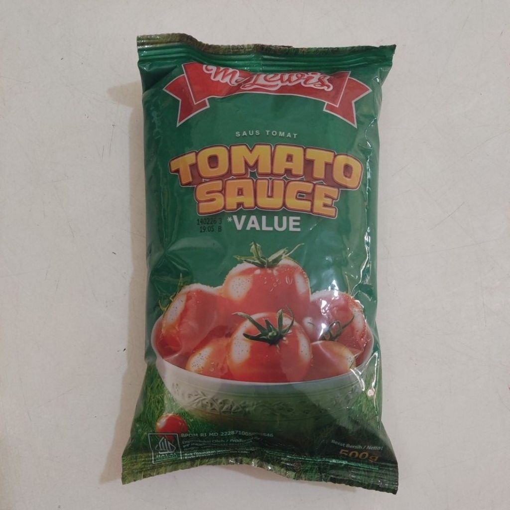 

Mc lewis Saus Tomat 500gr