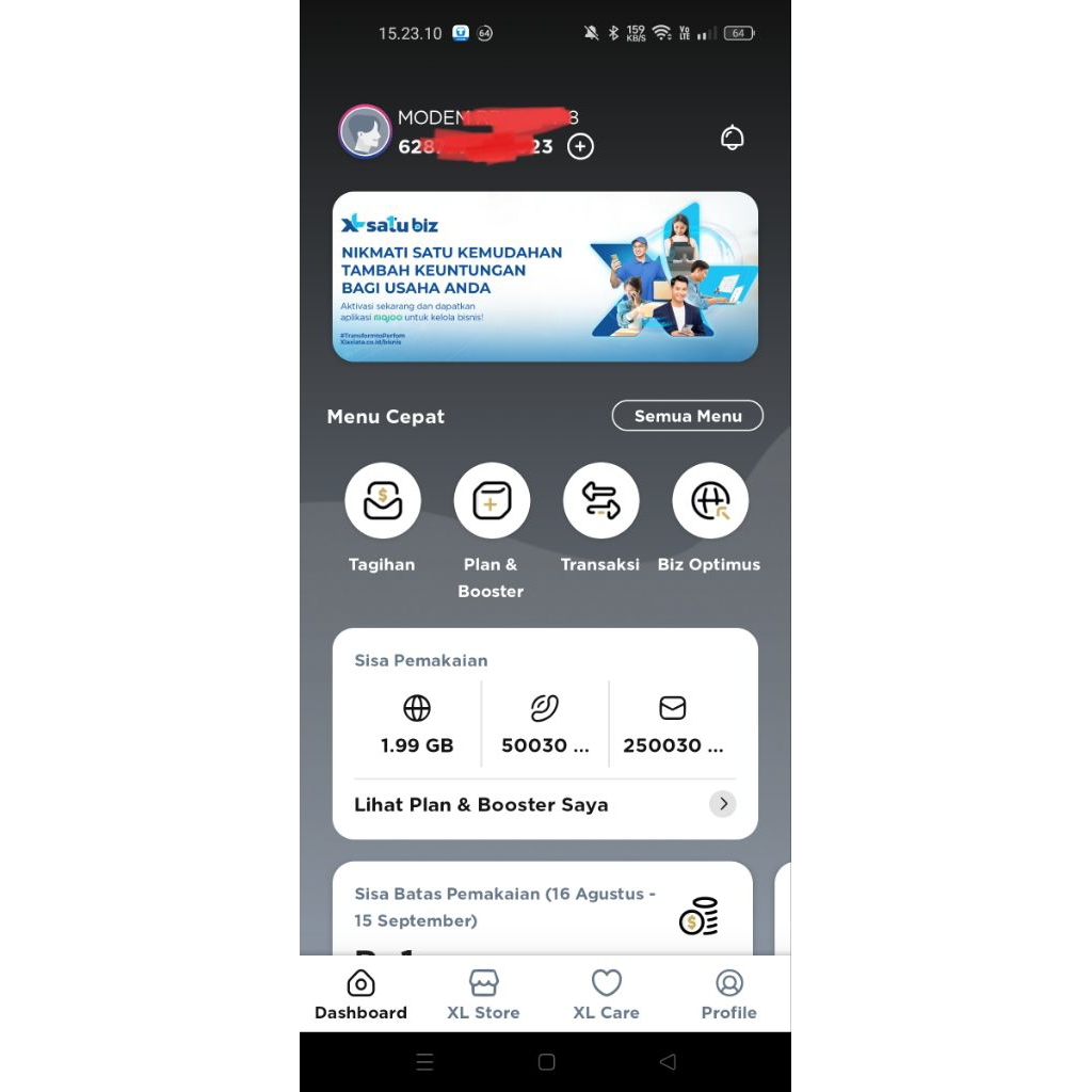 Kartu XL Biz Enterprise Unlimited