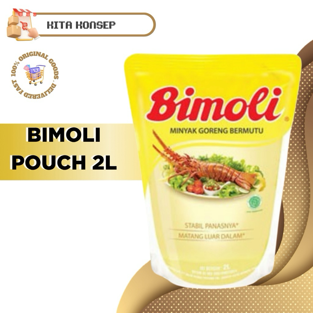 

MINYAK BIMOLI REFILL POUCH KEMASAN 2L