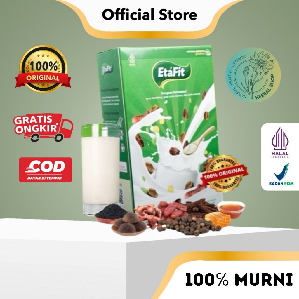 

[Promo] 1 Box Etafit Susu Kambing Etawa Untuk Pernafasan Asma Batuk Sesak Nafas Dan Tbc