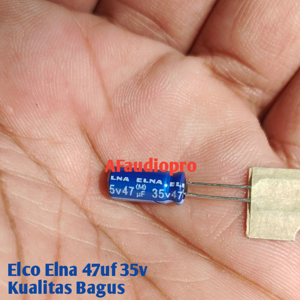 Elco Elna 47uf 35v, Original Bos, Audio High Quality