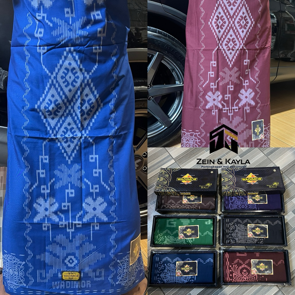 Sarung Tenun Wadimor Bali Kain Sarung Wadimor Motif Bali