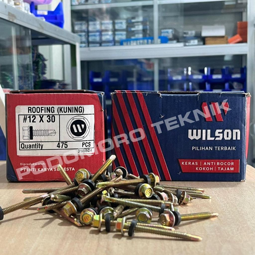Sekrup Roofing HEX / SDS #12X30 Sekrup Atap Baja Ringan 12x30 (3 cm)
