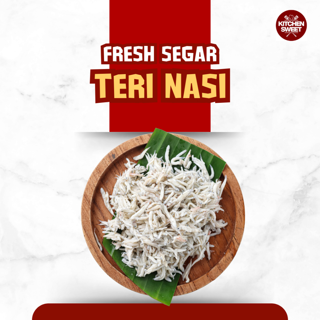 

Kitchen Sweet - Teri Nasi Kering 100g
