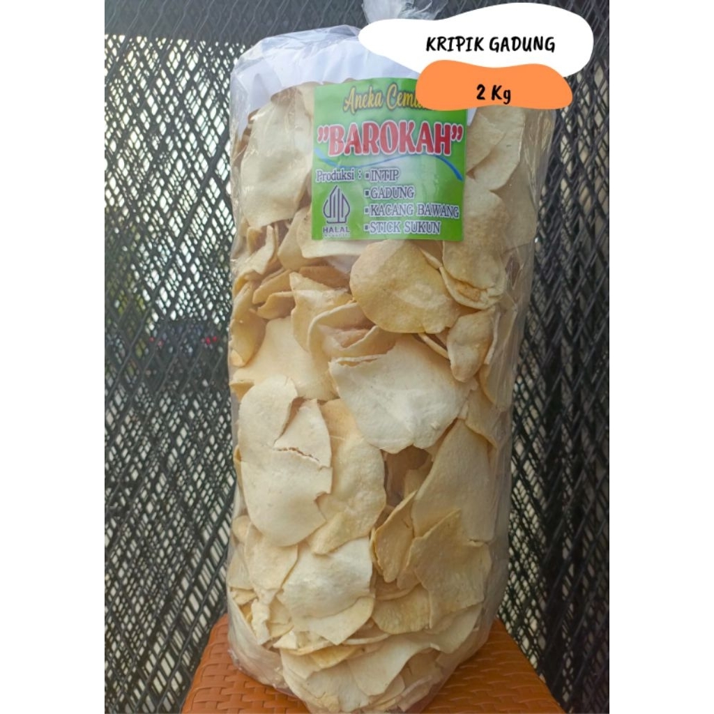 

Kripik Gadung 2 Kg / Snack Kripik Gadung 2 kg enak gurih lezat