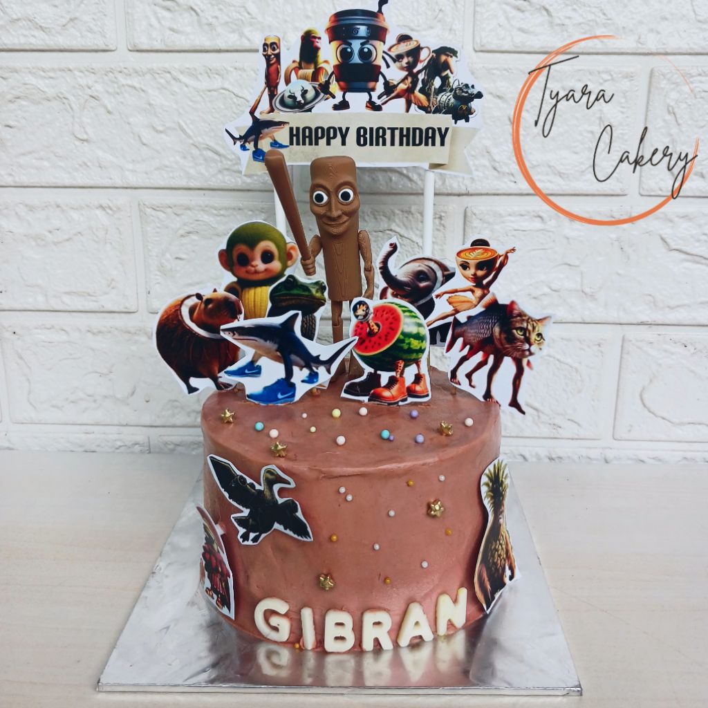 

Cake Anomali | Cake Tung Tung Sahur | Custom Cake Bandung