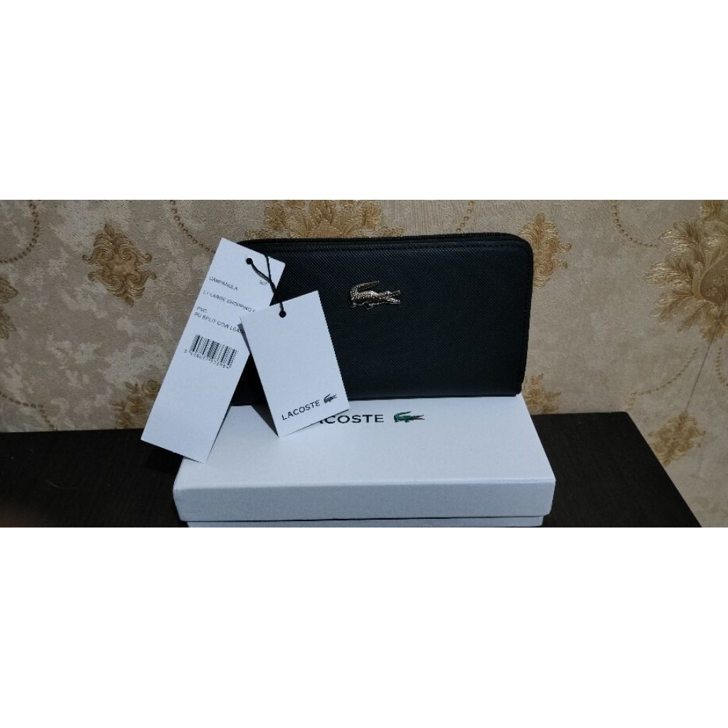 Dompet panjang wanita Lacoste ori