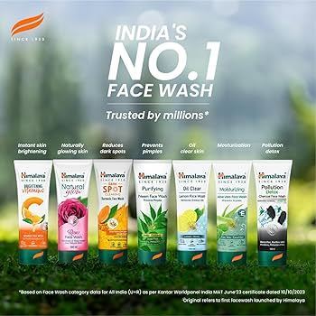 Himalaya All Varian Face Wash 100ml Men Purifying Neem Mask 150ml Normal To Oily Skin Scrub 50ml Gen