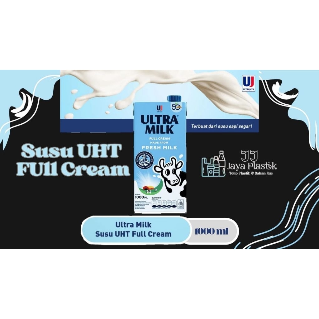 

Susu UHT Ultra Milk Full Cream 1 Liter