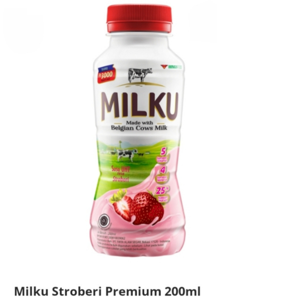 

Milku Stroberi 200ml