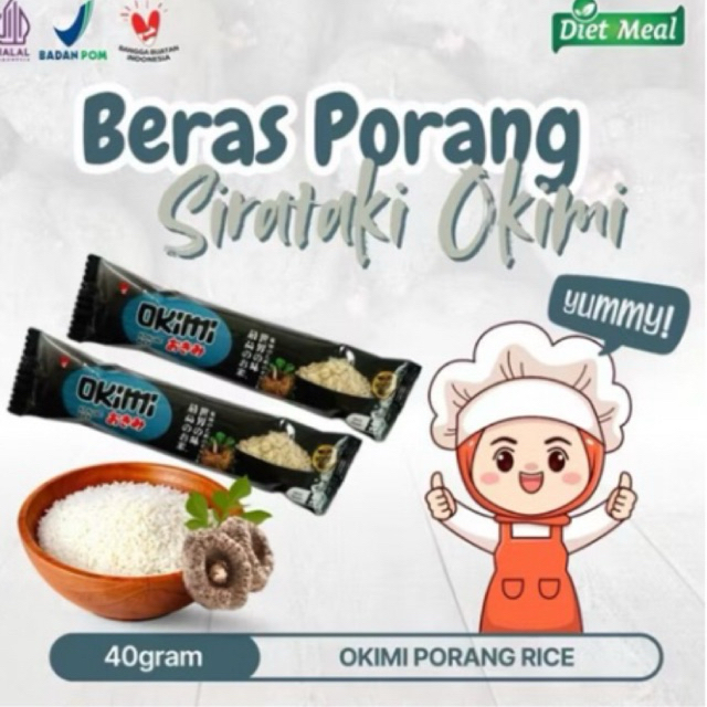 

Okimi Beras Porang Sirathaki Seduh 40g