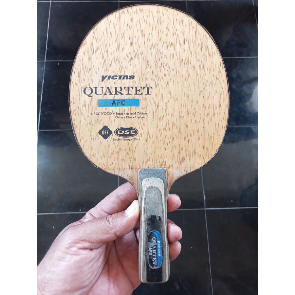 kayu tenis meja merk Victas quatet AFC