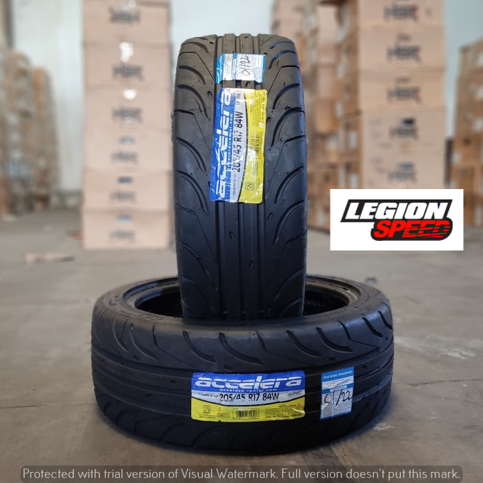 BAM MOBIL SPORTY RING 17 ACCELERA 651 SPORT TW 200 225 45 R17 BAN KOTAK