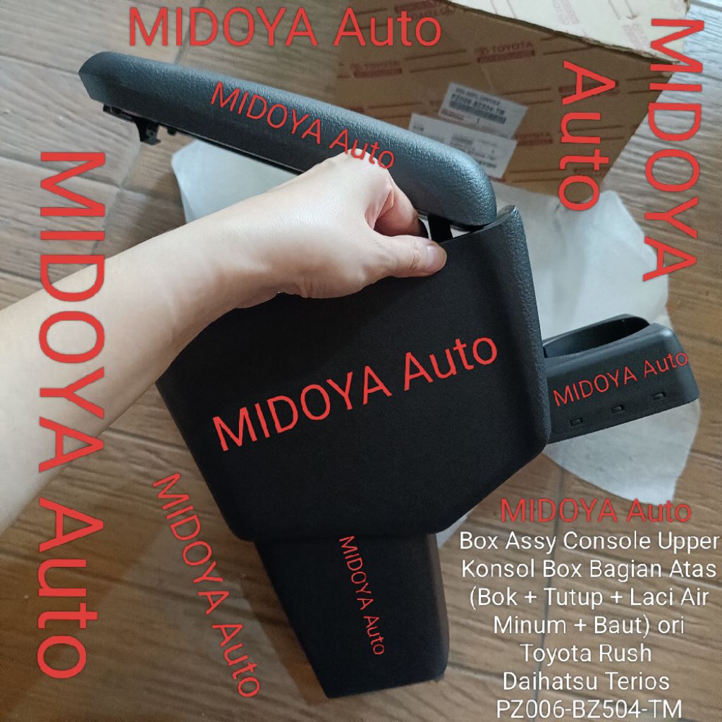 Box Assy Console Upper Konsol Box Bagian Atas Toyota Rush Daihatsu Terios ori PZ006-BZ504-TM