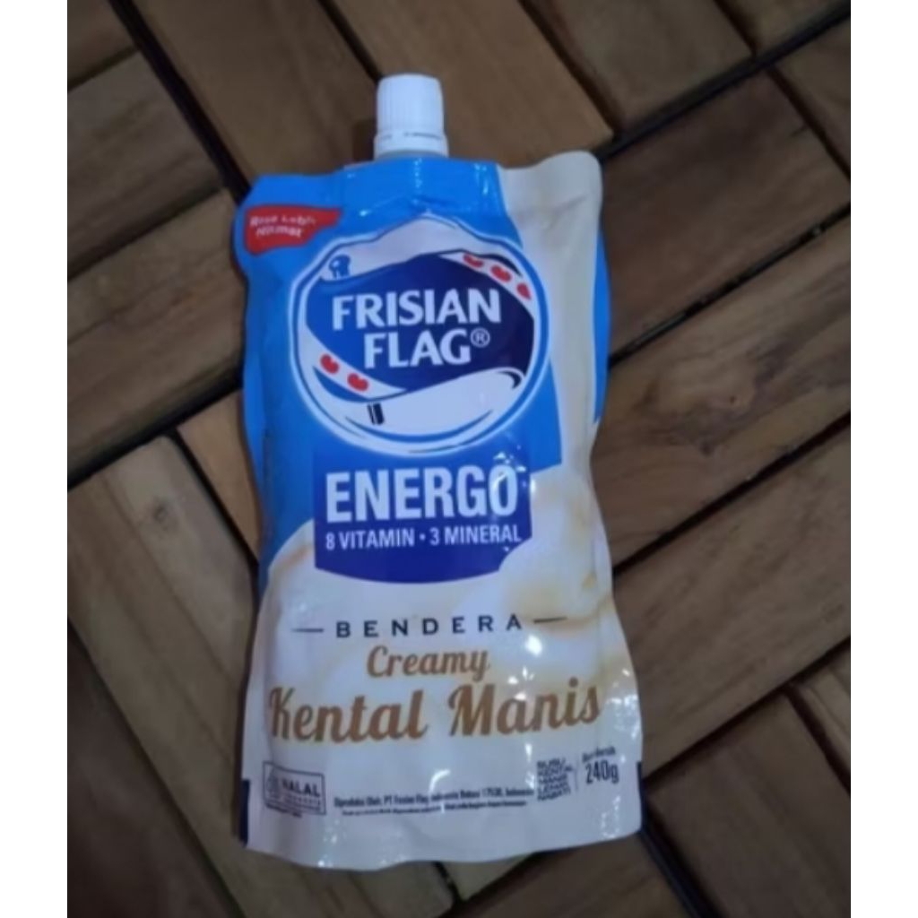 

1 pcs frisian flag Refill susu bendera pouch 260 gr