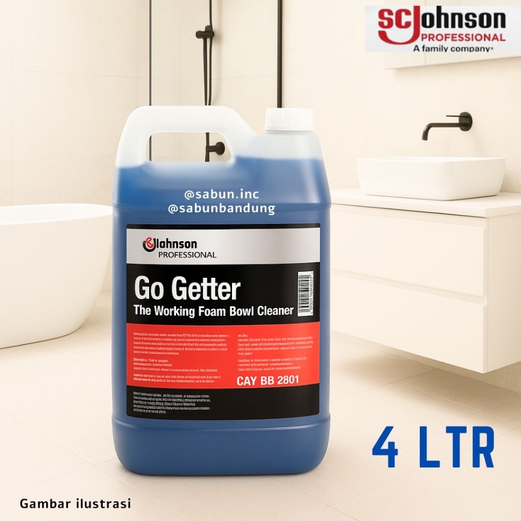 SC Johnson GO GETTER Toilet bowl Cleaner Pembersih Kerak Kamar Mandi