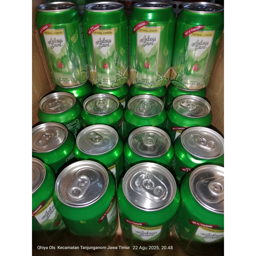 

Adem sari kaleng 320ml lemon