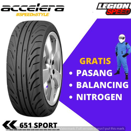 BAN ACCELERA 651 SPORT R17 MERK ACCELERA 651 SPORT TW 200 235 45 R17 BAN MURAH DI BEKASI