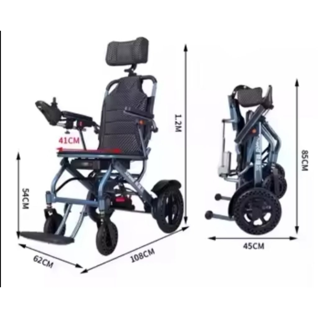 Elektrik Wheel Chair Sowell Kursi Roda Listrik Portable Terbaru
