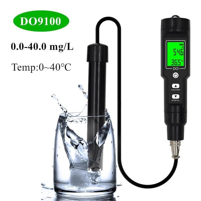 Dissolved Oxygen DO Meter Bluetooth DO - 9100 Portable mg/L % New