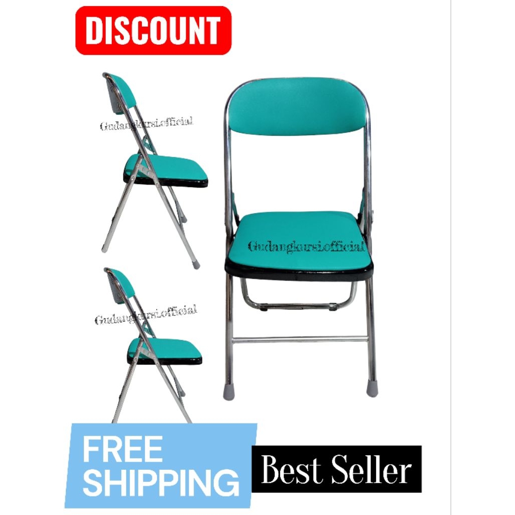 Kursi lipat second/kursi lipat belajar/kursi lipat kantor