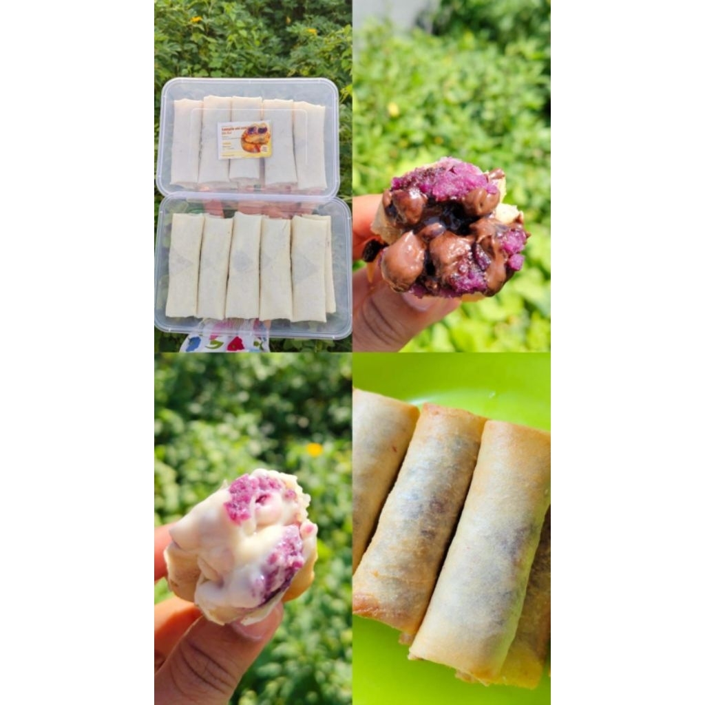 

Lumpia Ubi Coklat dan Keju