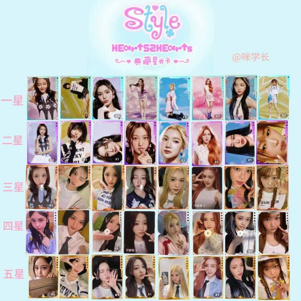 Pre Order Photocard QQ Music Hearts2Hearts Style (baca deskripsi)