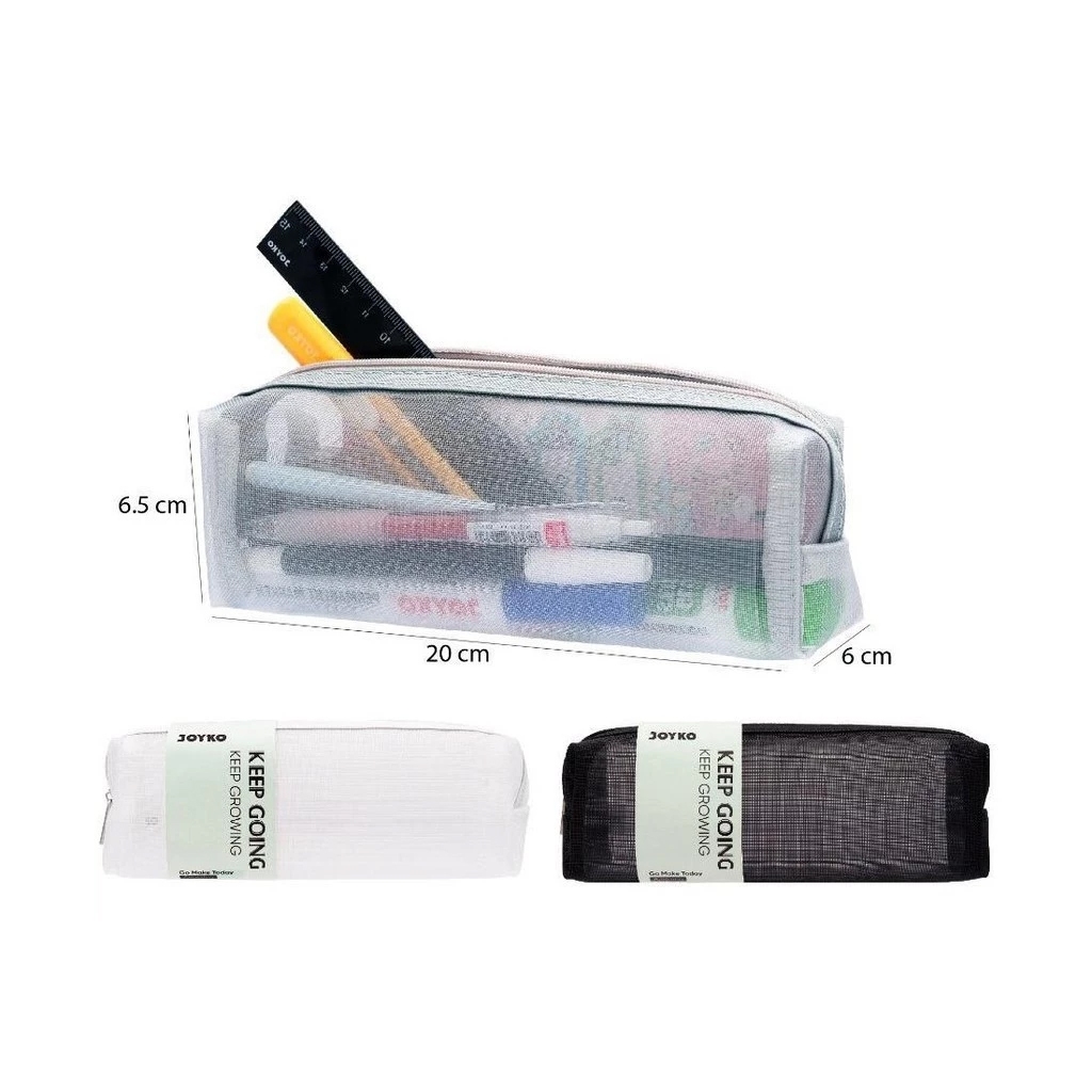 

Tempat Pensil / Pencil Case / Kotak Alat Tulis Kain Resleting - Joyko PC-5019