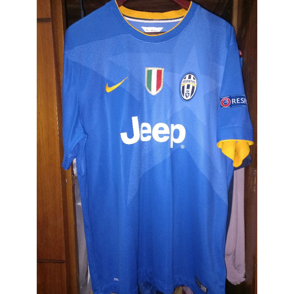 [Edisi Juara] Jersey Away Juventus ORIGINAL musim 2014/15 sz XL