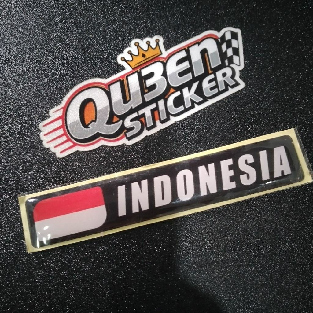 

Sticker Stiker Emblem INDONESIA Panjang Timbul