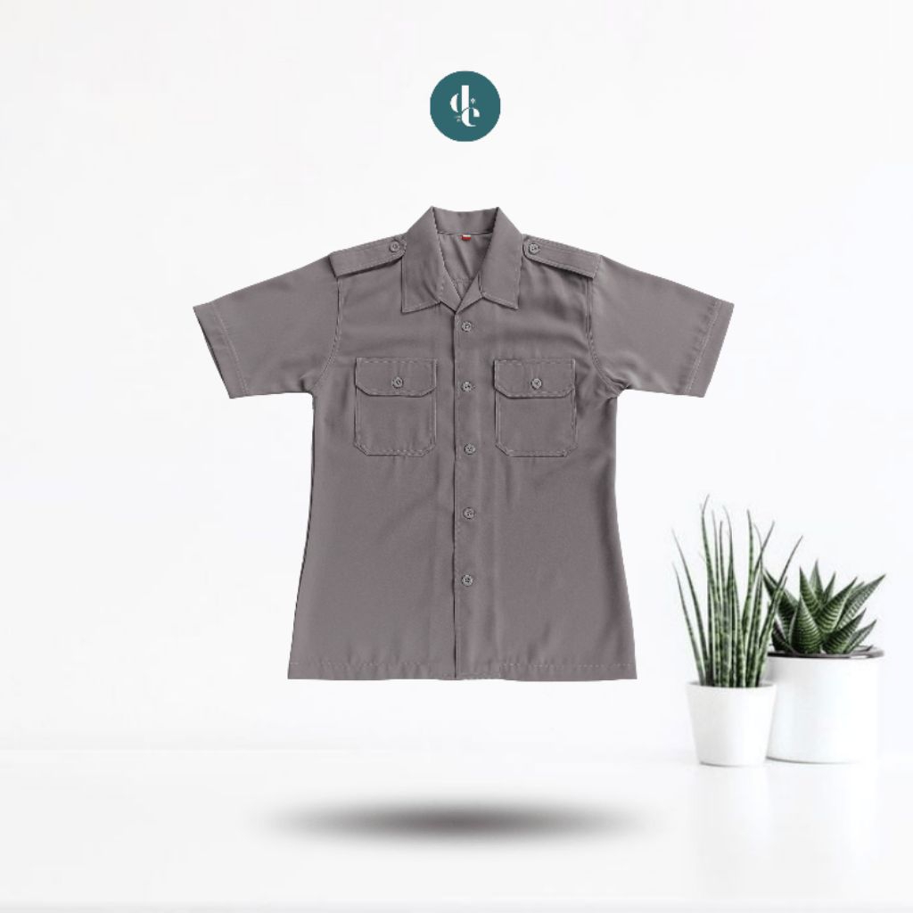 Baju PDH Polri Coklat Terbaru Bahan High Twist Premium | Jahitan Rapi & Tidak Mudah Kusut