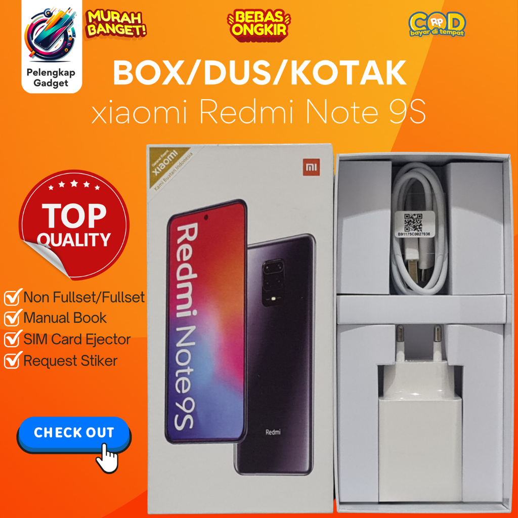 

BOX/DUS/KOTAK xiaomi Redmi Note 9S