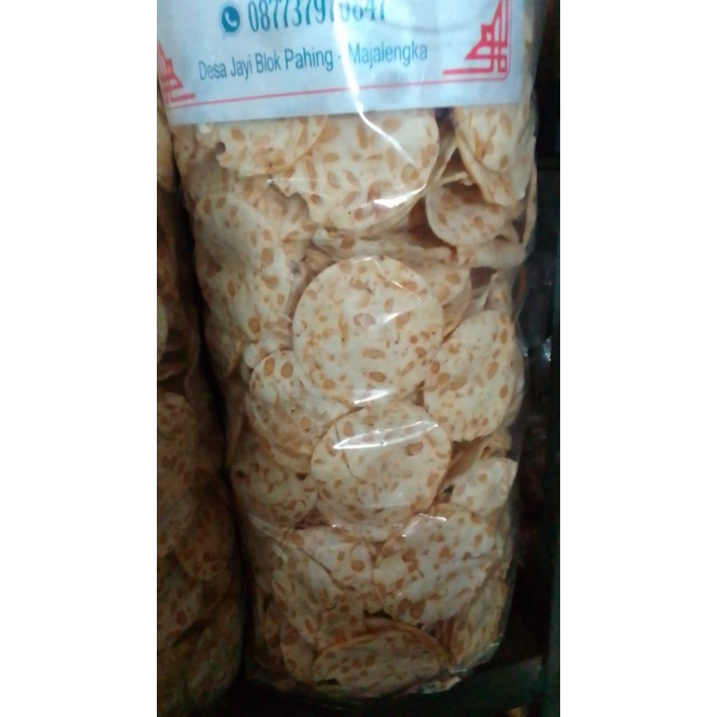

PROMO! 1kg Keripik Tempe Khas Cirebon
