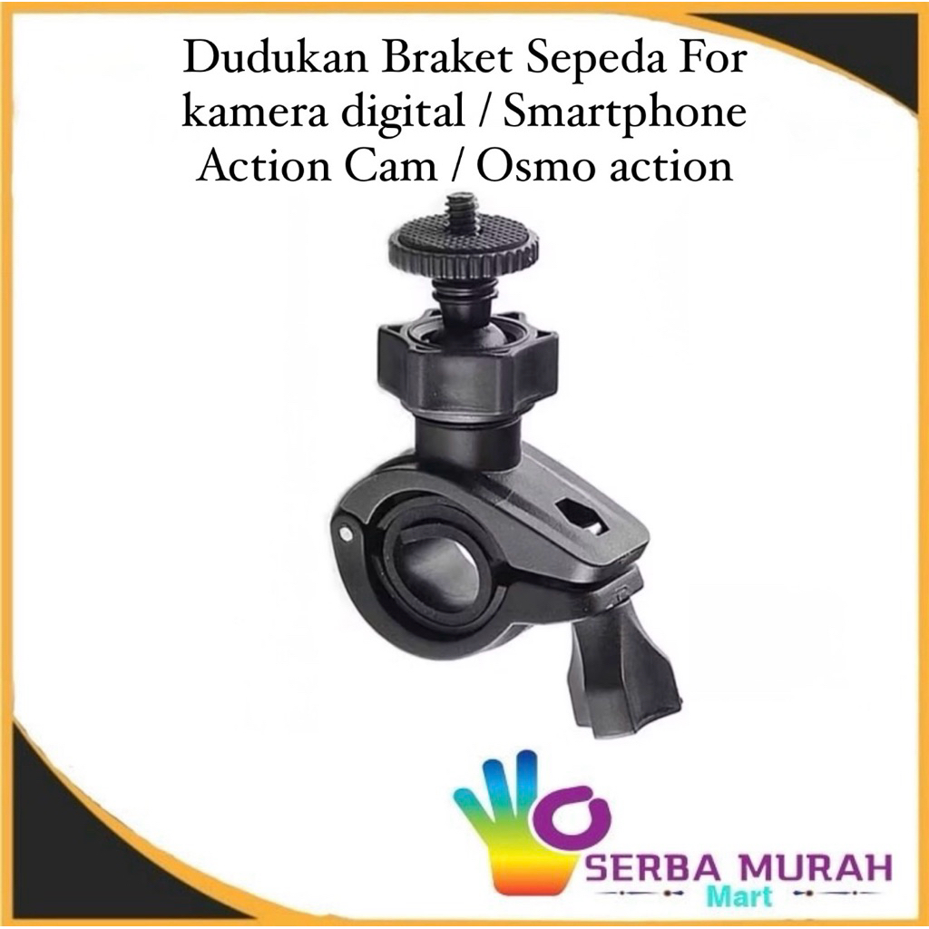Dudukan Braket Sepeda For kamera digital - Smartphone - Action Cam - Fimi Palm 2