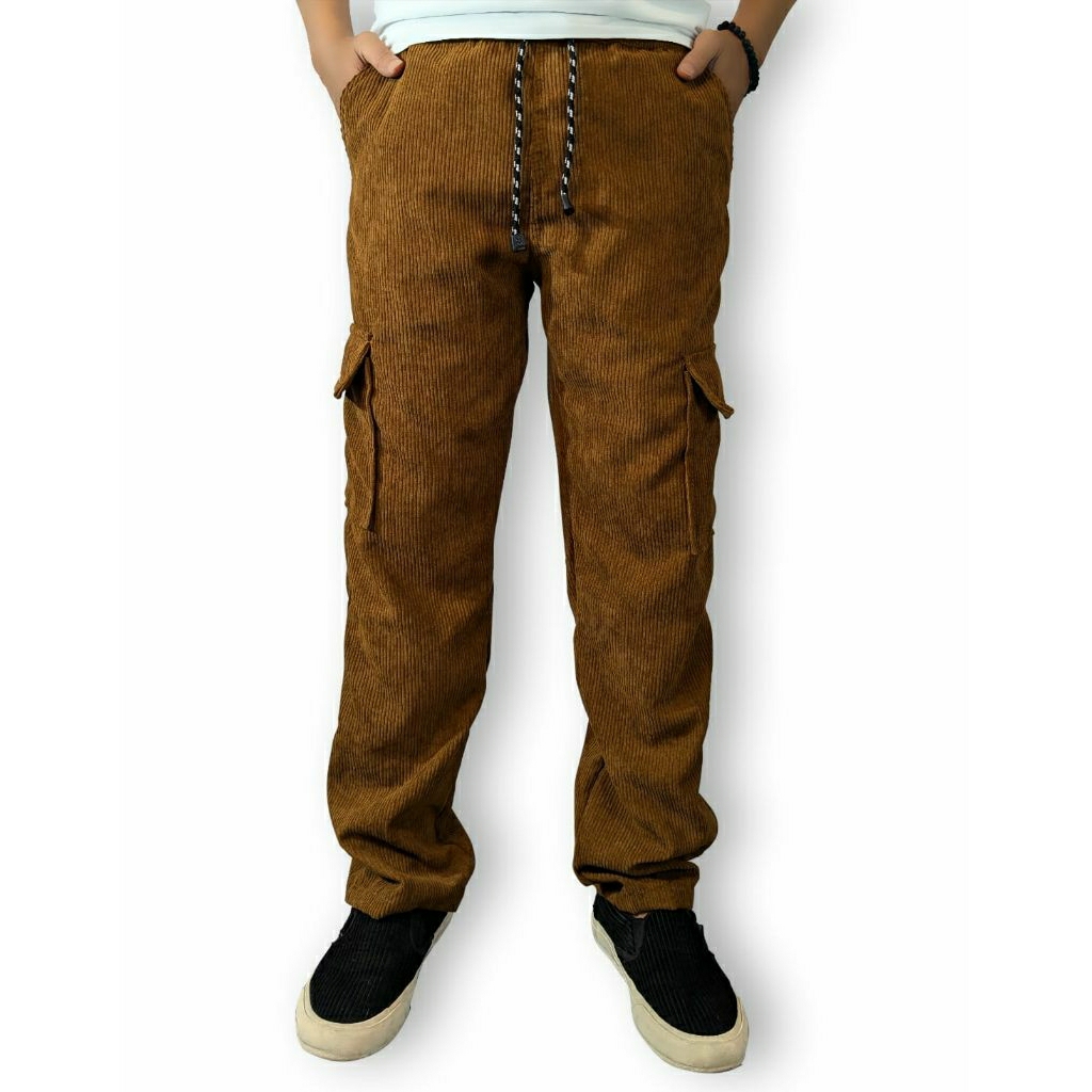 Celana Panjang Corduroy BIG SIZE Pria wanita Dewasa Distro