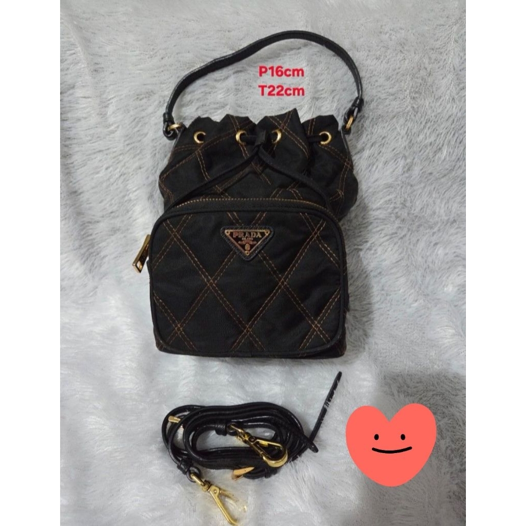 Tas PRAD NYLON SERUT RARE BLACK