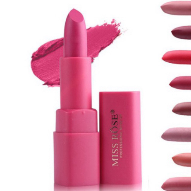 MISS ROSE LIPSTIK MATTE ORI NO KW2AN NON BOX | LIP MATTE LIPSTICK MISS ROSE