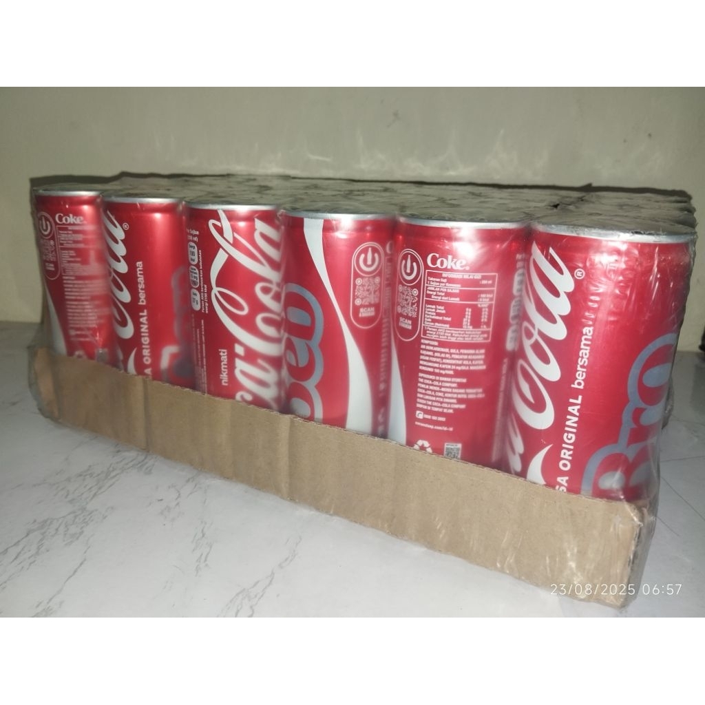 

COLA COLA Original Kaleng Can 250ML 1Dus