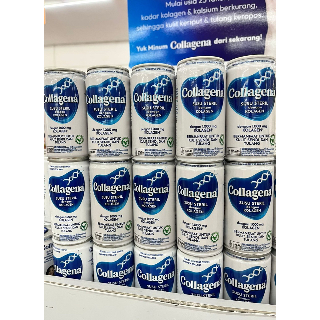 

Collagena Susu Steril Kolagen 1000mg Untuk Kesehatan