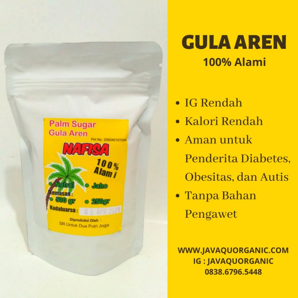 

GULA AREN NAFISA 200GRAM - NAFISA PALM SUGAR