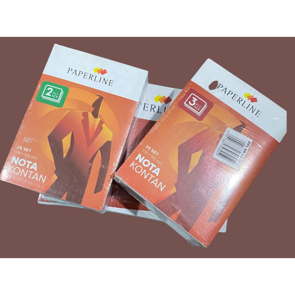 

Paperline Nota Kontan 2 ply 3 ply Rangkap Kecil Besar Bon 2ply 3ply Buku Keuangan Bon Kasir