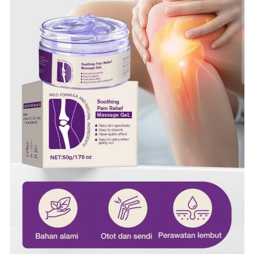 Gel pelumas sendi gel penghilang nyeri sendi ungu YM
