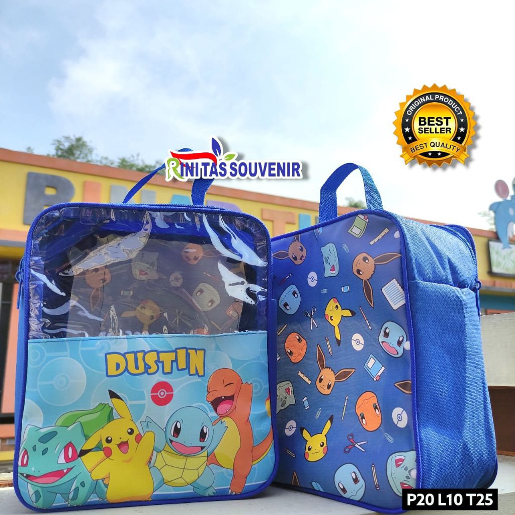 

New Produk Godiebag Ulangtahun Bahan Polyester Mix Bahan Mika 0,13 Dan Lakmitasi Souvenir Ultah Murah