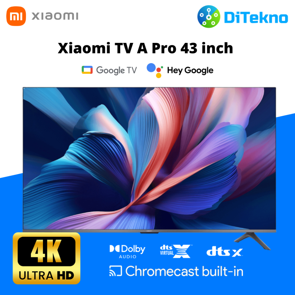 Xiaomi MI TV A Pro 2026 43 inch QLED 4K UHD Smart TV