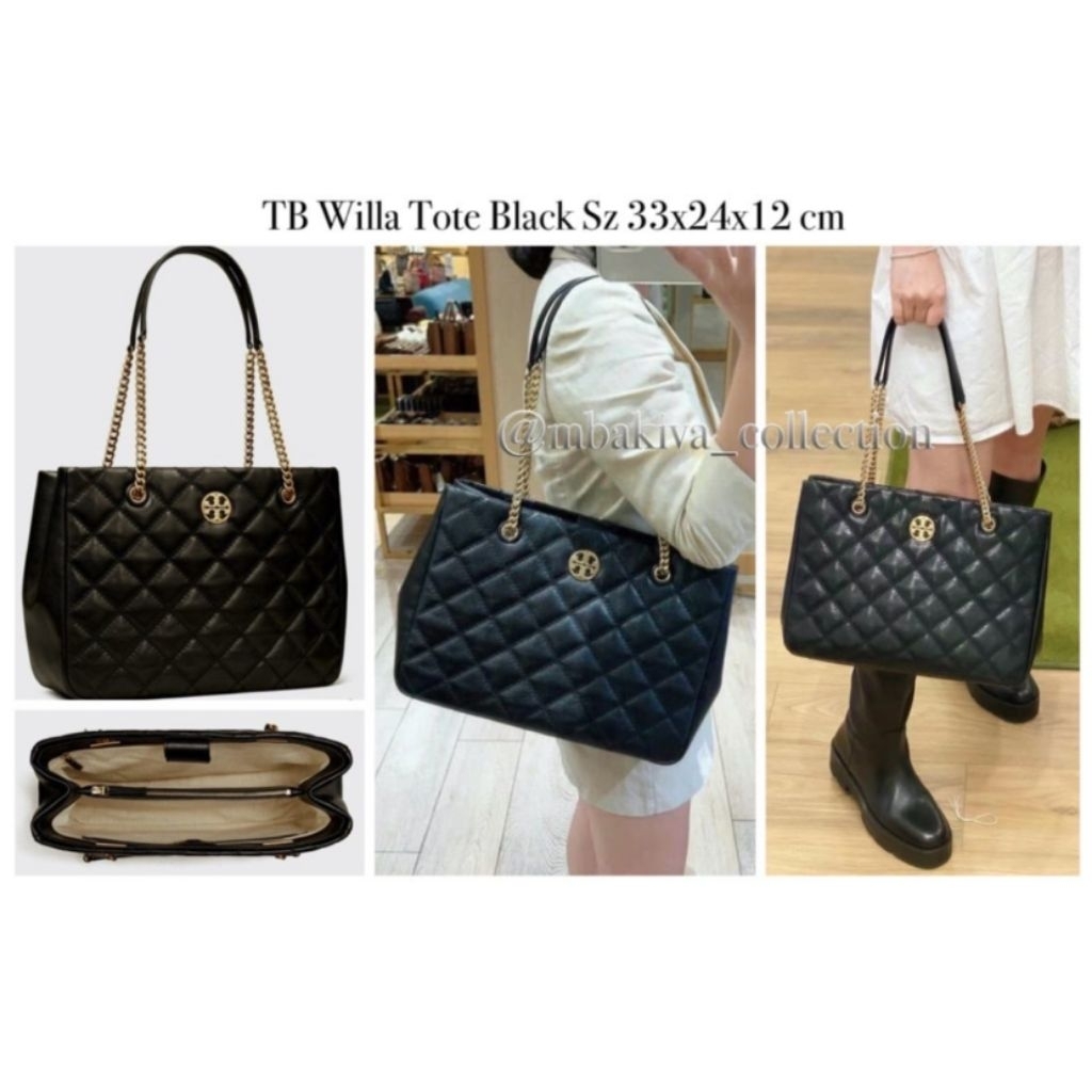 TB Willa Tote Black