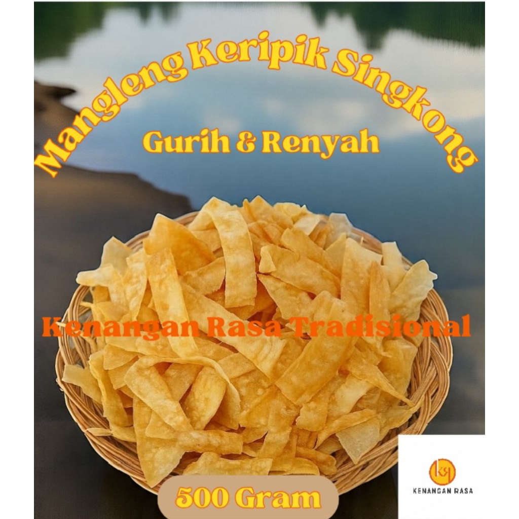 

Mangleng Keripik Singkong Iris 500gr – Keripik Renyah Gurih, Oleh-oleh Khas Tradisional