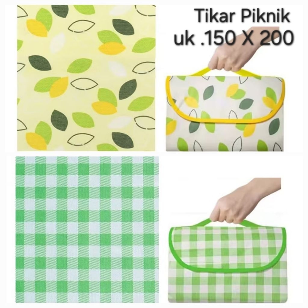 TIKAR LIPAT TIKAR PIKNIK 150X200CM